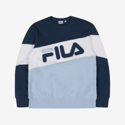 Fila Line Color Scheme One-on-one - Naisten Hoodie - VaaleanSininen | FI-18859